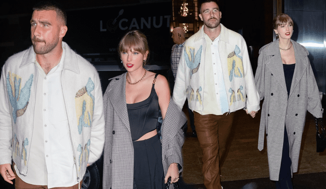 Después de varios rumores, Taylor Swift dejó en evidencia romance con Travis Kelce, quien es mayor que ella. Foto: composición LR/ Twitter