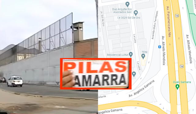 El paradero Pilas de SMP tiene solo una historia, pero muy pocos la conocen. Foto: composición LR/Google Maps/Latina/Panamericana