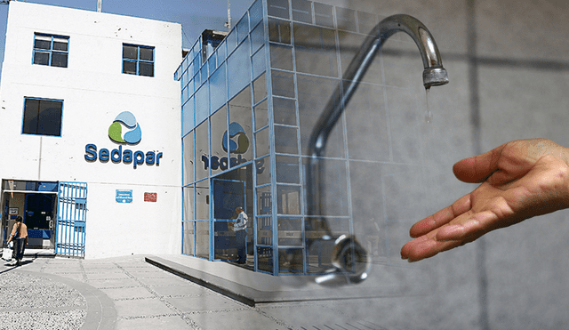 Sedapar indicó que el corte de agua es por labores de mantenimiento. Foto: composición LR/Steffano Trinidad/Sedapar/ANDINA