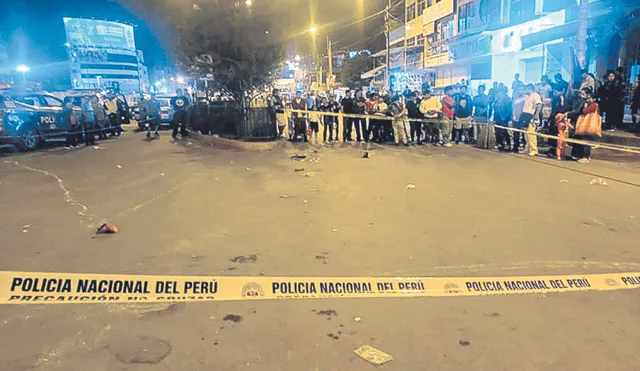 ¿Y los resultados? Luego del crimen, policías intensificaron la búsqueda de los asesinos. Foto: difusión