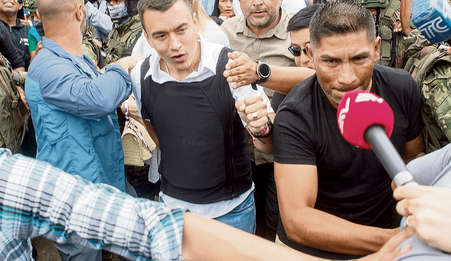 Correísta. Su derrota es un duro golpe para el correísmo. Foto: EFE