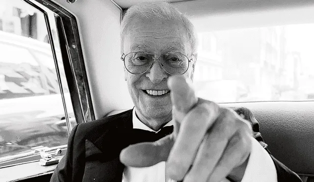 Michael Caine, reconocido actor británico. Foto: difusión