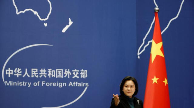 Hua Chunying, Portavoz del ministerio de Relaciones Exteriores de China