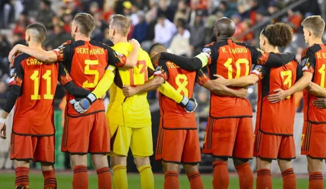 La selección belga lamentó lo sucedido en su territorio. Foto: Belgian Red Devils
