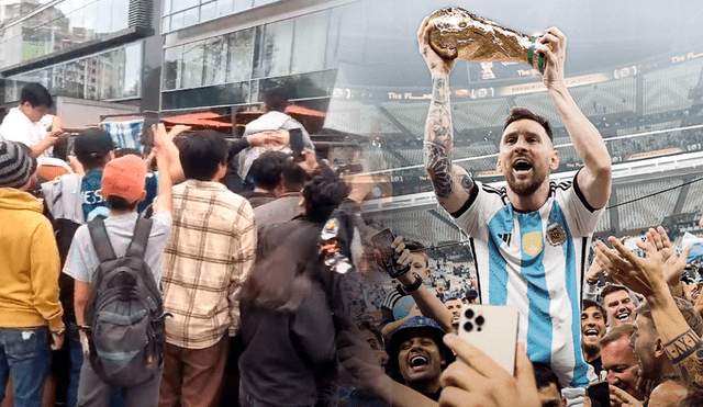 Lionel Messi viene de ganar el Mundial Qatar 2022 con Argentina. Foto: composición LR/EFE/Twitter - Video: Twitter/@DeliEltio