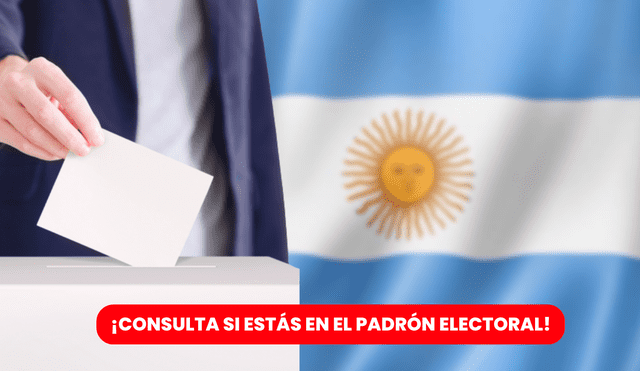 Consulta si te encuentras en el padrón electoral para las elecciones generales en Argentina. Composición: LR/Istock/Pinterest/Pexels