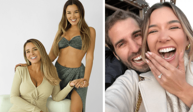 Madre de Ale Fuller descartó que el fin del noviazgo de su hija con abogado sea por una infidelidad. Foto: composición LR/Instagram/Ale Fuller - Video: Instagram/Amor y fuego