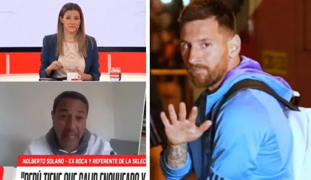 El exjugador de la selección peruana se refirió a la presencia de Messi en el país. Foto: captura/ESPN/Diario Olé