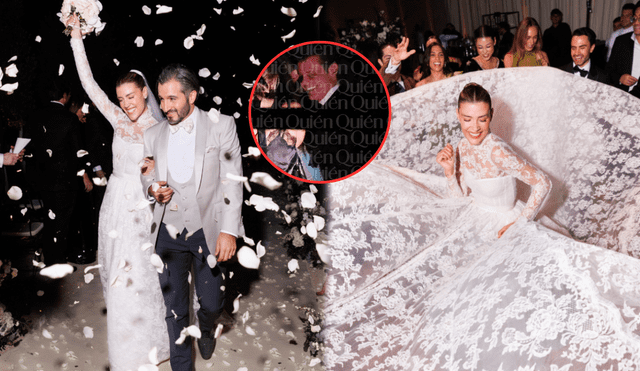 Michelle Salas se casó con empresario venezolano y Luis Miguel estuvo presente. Foto: composición LR/ Instagram