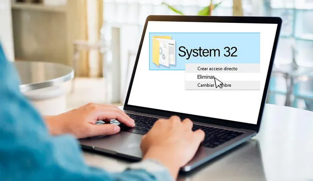La carpeta System 32 es la más importante de tu computadora. Foto: Semana/composición LR