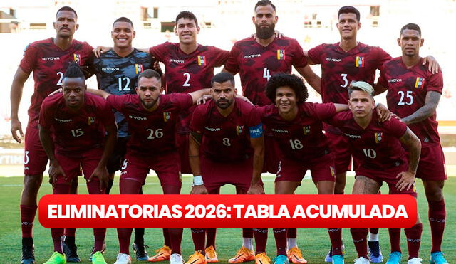 Venezuela HOY estaría clasificando de manera directa al Mundial United 2026. Foto: composición LR / CONMEBOL