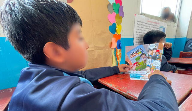 Estudiantes no deberían utilizar objetos peligroso como si fueran juguetes, señaló la institución. Foto: Sucamec