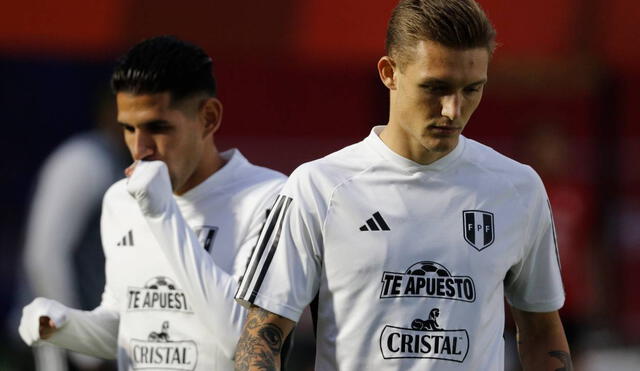 Oliver Sonne entrenó con la selección peruana pero no debutará. Foto: La República/Luis Jiménez