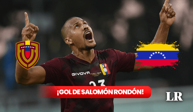 Rondón puso el 2 a 0 de Venezuela sobre Chile