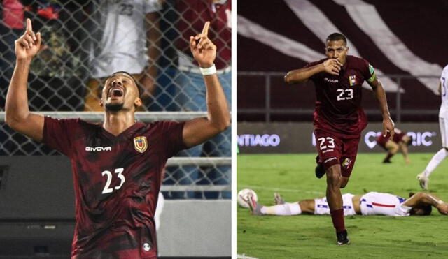 Salomón Rondón lleva 2 goles en las actuales Eliminatorias. Foto: composición LR/Gol Caracol/Sello Deportivo