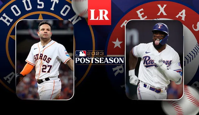 El juego 3 entre Astros vs. Rangers se disputará en el Globe Life Field de Arlington. Foto: composición de Jazmín Ceras / La República / Sports Illustrated / EFE