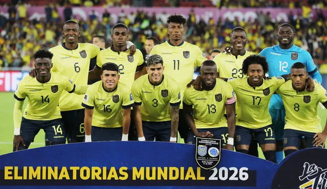 La selección de Ecuador busca su segunda clasificación consecutiva al Mundial. Foto: EFE