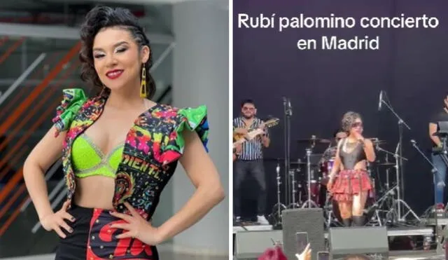 Ruby Palomino ganó 'La voz Perú' en el año 2014. Foto: Composición KR/Ruby Palomino/Instagram/Captura TikTok