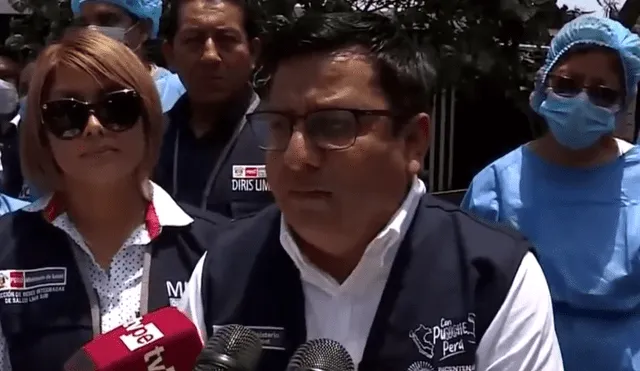 Ministro César Vásquez declaró a los medios de comunicación y asegura que buscan controlar la enfermedad. Foto: Canal N.