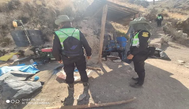 Destruyeron campamentos mineros en Tauría. Foto: La República