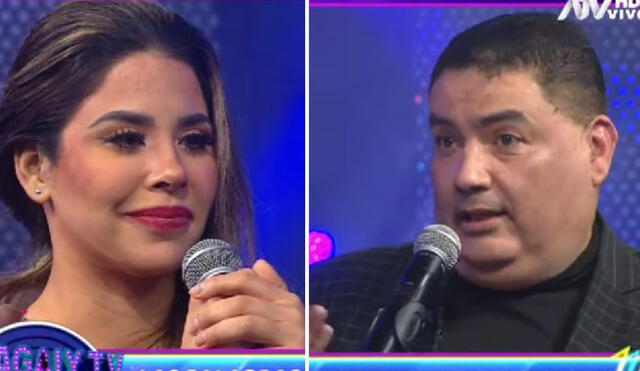 Alfredo Benavides y Gabriela Serpa estuvieron en boca de todos por su presunto romance. Foto: composición LR/captura de ATV