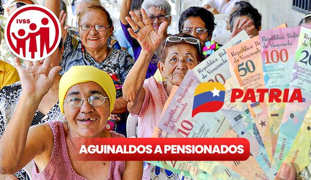 De acuerdo con lo realizado por el Gobierno en 2022, los aguinaldos para los pensionados se pagarán de manera fraccionada. Foto: composición LR/Maduradas/Airtm/Patria/IVSS