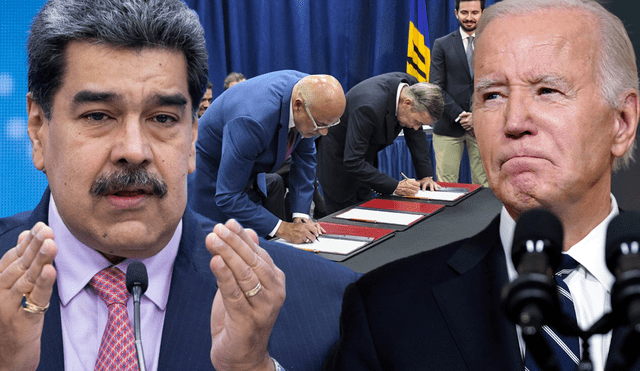 Estados Unidos levantó las sanciones impuestas a la industria petrolera y gasífera en Venezuela. Foto: composición LR/El Nacional/CNN/Diario Versión Final