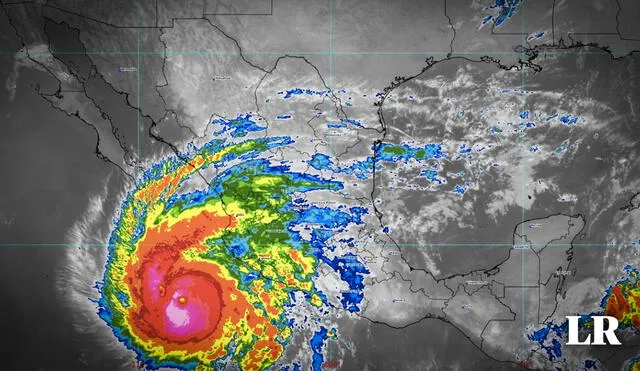Estados como Jalisco, Colima, Michoacán, Baja California Sur y Guerrero se verán afectados por el huracán Norma. Foto: composición LR/Forbes México - Video: @AztecaNoticias/Twitter