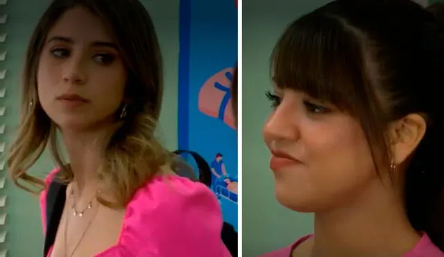 Dolores y Alessia están enfrentadas en 'AFHS' por el amor de Jimmy. Foto. Captura de América TV