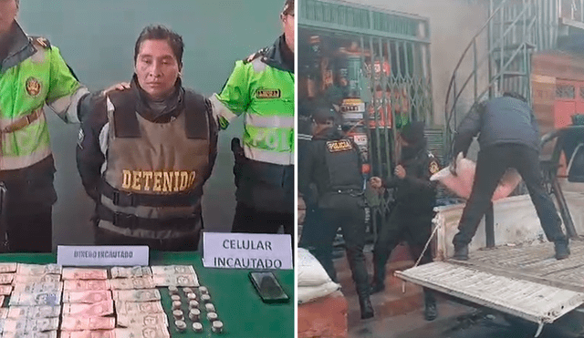 Alto mando policial señaló que el material iba a ser destinado a la minería ilegal. Foto: PNP