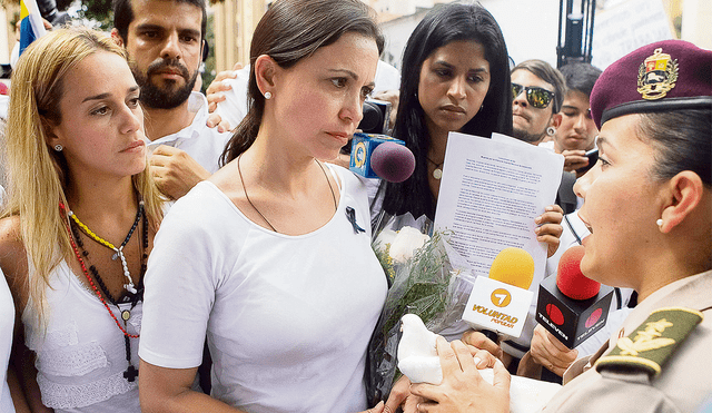 Candidata. Machado es la favorita para las elecciones. Foto: EFE