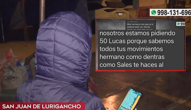 La víctima de extorsión se dedica al rubro textil. Foto: composición LR/América - Video: América