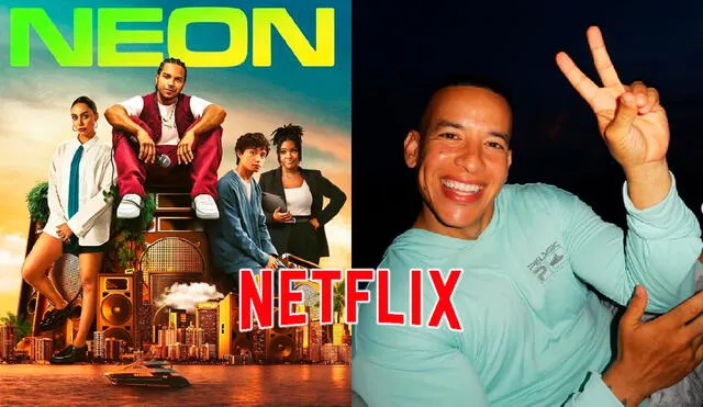 La serie 'Neón' de Netflix fue escrita por Shea Serrano. Foto: composición LR/Netflix/Instagram de Daddy Yankee