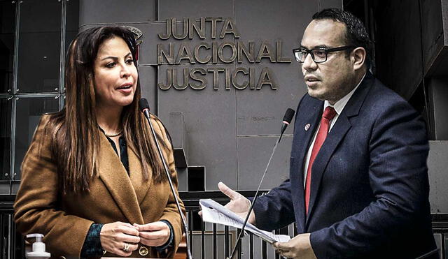 Patricia Chirinos pidió retirar el presupuesto y esto fue recogido por José Jerí, presidente de Presupuesto. (Foto composición: La República).