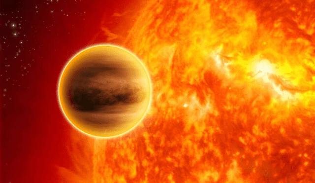 El planeta fue hallado en la órbita de una estrella gigante roja. Foto: NASA