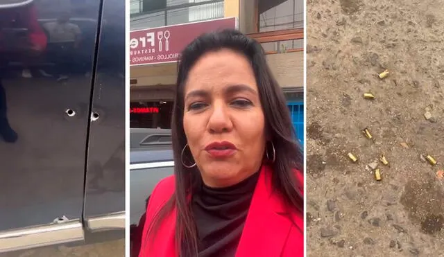 Regidora Rosa Corzo explicó el ataque a través de las redes sociales. Foto: composición La República/Luis Llumpo - Video: Panamerica