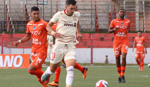 UTC vs. César Vallejo jugaron en el estadio Héroes de San Ramón en Cajamarca. Foto: UCV - Club Deportivo