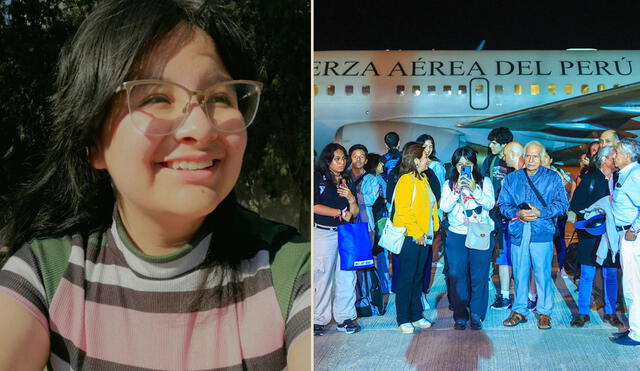La estudiante huancaína ratificó su deseo de estudiar para ser una profesional que trabaje por el Perú. Foto: composición LR/Hillary Abad Luján/Facebook