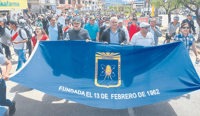 Reclamos. Los docentes de universidades también piden un sueldo por año como CTS. Foto: difusión