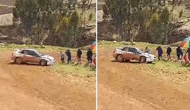 Público se ubica muy cerca de la carretera. Foto y video: Racing.pe