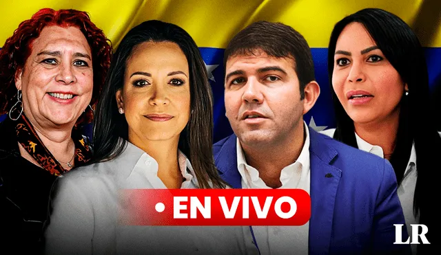 Inicialmente, eran 13 candidatos para las Primarias en Venezuela 2023, pero se retiraron 3 de ellos. Foto: composición de Álvaro Lozano/La República/El País