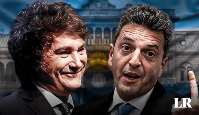 Javier Milei y Sergio Massa fueron los candidatos con más votos en las elecciones PASO 2023. Foto: composición de Jazmin Ceras/La República/EFE