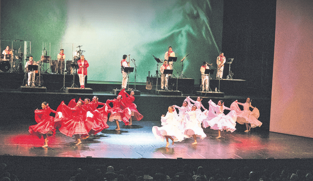 Ritmo. El Ballet Folclórico Nacional en una viva y hermosa coreografía de danza negra. Foto: difusión