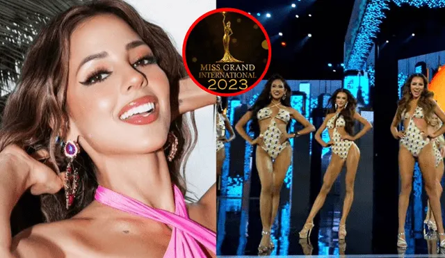 Luciana Fuster fue elogiada por los internautas en las redes sociales por su actitud con su compañera del certamen de belleza. Foto: composición LR/Instagram/Luciana Fuster/YouTube/Miss Grand International