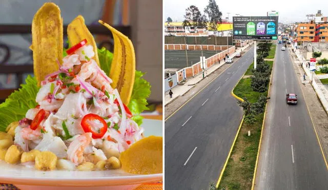 Comas es hogar de un gran número de restaurantes, entre los cuales destacan varias cevicherías. Foto: composición LR/El Espectador/Andina