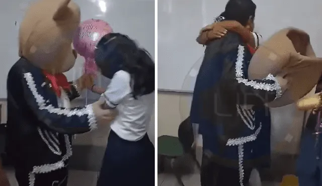 Quinceañera recibió sorpresa en aula de su colegio. Foto y video: Loreto Iquitos Noticias