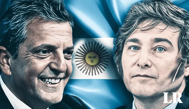 Así quedaron los resultados de las elecciones presidenciales Argentina 2023. Foto: composición Alvaro Lozano para LR/Mariana Eliano/AFP