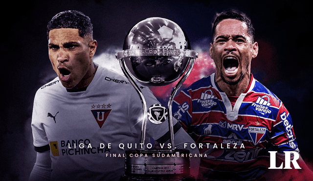 LDU y Fortaleza definirán al campeón de la Copa Sudamericana 2023 en Uruguay. Foto: composición/La República