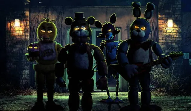 ‘Five nights at Freddy's’ tendrá una duración total de 1 hora y 50 minutos, y estará disponible para mayores de 13 años. Foto: Universal Pictures