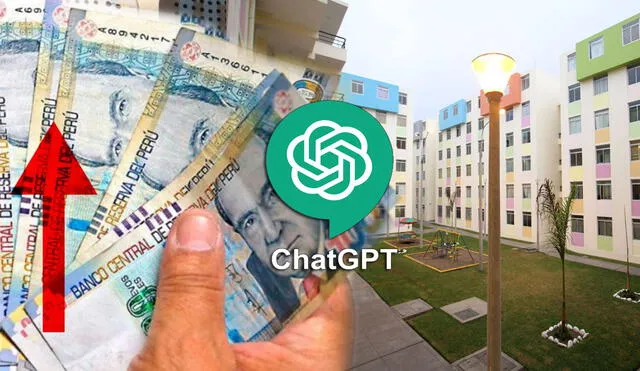 El salario adecuado para ChatGPT sobrepasa al sueldo mínimo actual de Perú. Foto: composición LR/Andina
